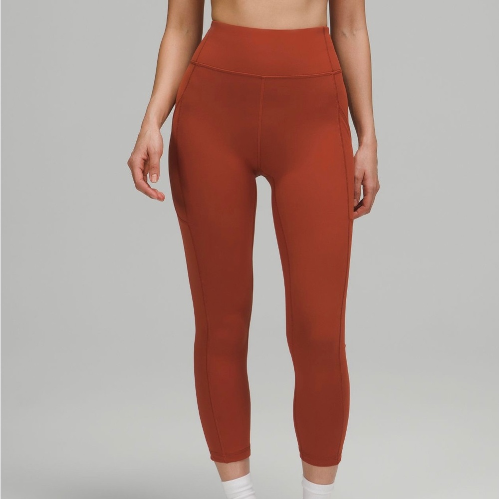 Lululemon Invigorate High Rise Crop Leggings